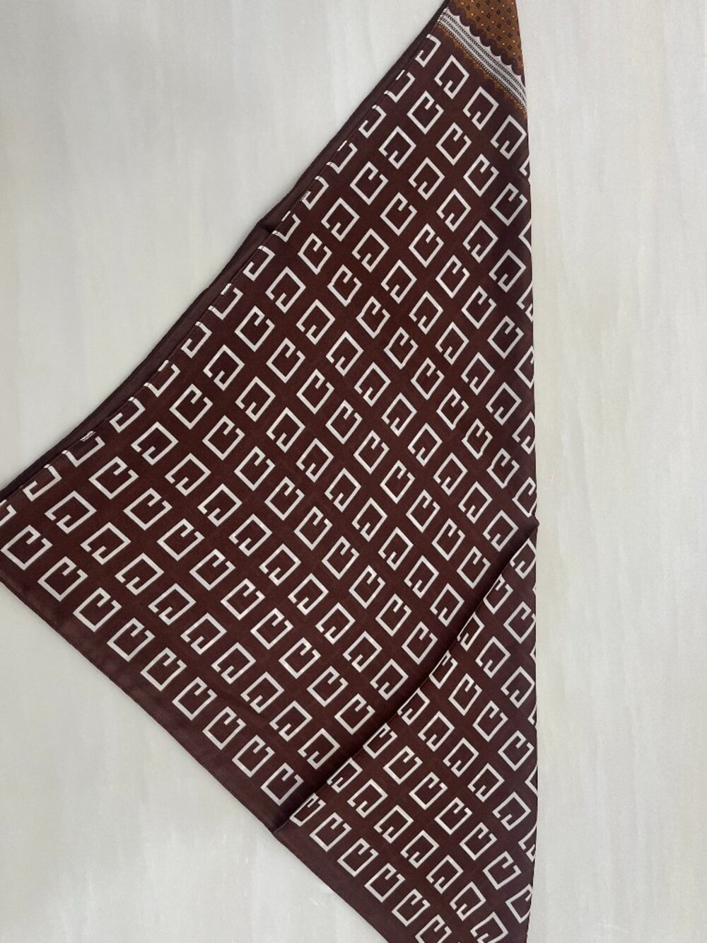 Elegant Lightweight Square Neck Scarf - 26.8" x 26.8"